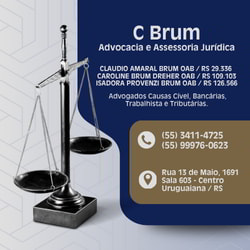 Banner da C Brum Advocacia e Assessoria Jurídica