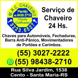 Chaveiro 24 Horas e Carimbos MRC