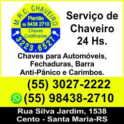 Chaveiro 24 Horas e Carimbos MRC