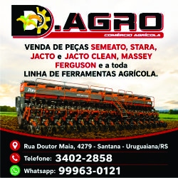 Banner da D. Agro Comércio Agrícola