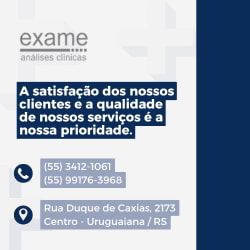 Exame Análises Clínicas