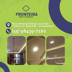Fronteira Gesso e Iluminação
