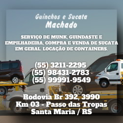 Guinchos e Sucata Machado