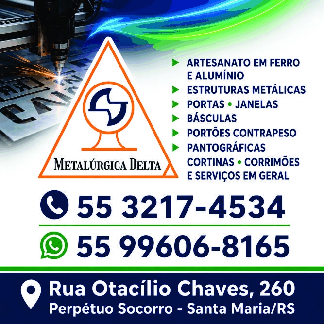 Banner da Metalúrgica Delta