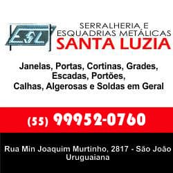 Serralheria e Esquadrias Metálicas Santa Luzia