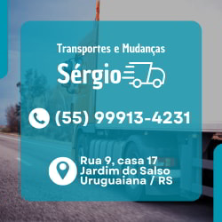 Transportes e Mudanças Sérgio