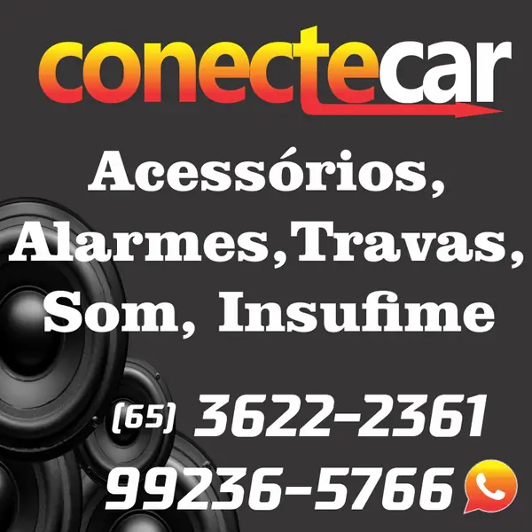 Acessórios automotivos Conectecar Acessórios com som e alarmes em Cuiabá MT