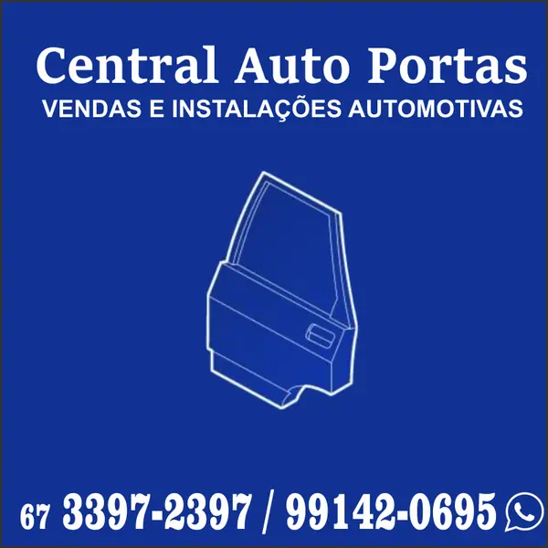 Acessórios para automóveis na Central Auto Portas com instalações em Campo Grande MS