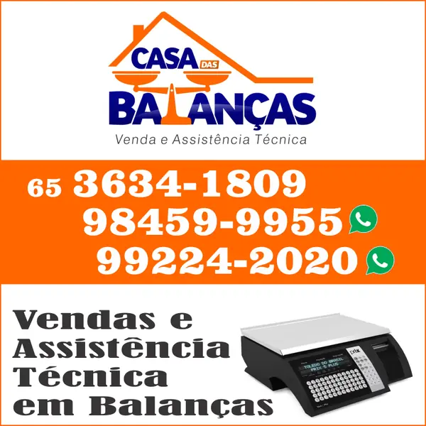 Balanças Casa das Balanças Venda e Assistência Técnica em Cuiabá MT