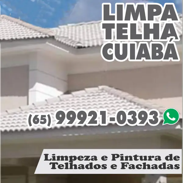 Construção civil Limpa Telha e Construtora Cuiabá com limpeza e pintura em Cuiabá MT