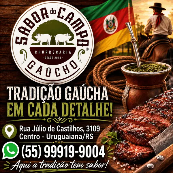 Embutidos e derivados de carnes com tradição no Empório Sabor do Campo Gaúcho no Centro em Uruguaiana/RS.