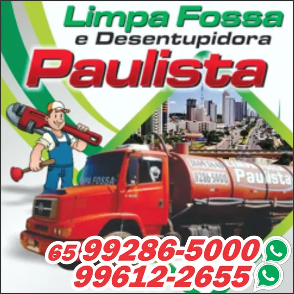Empresas de desentupimento Limpa Fossa e Desentupidora Paulista em Cuiabá MT