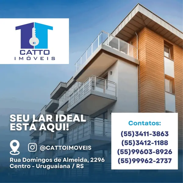 Imobiliária Catto Imóveis: compra, venda e locação no Centro em Uruguaiana/RS.