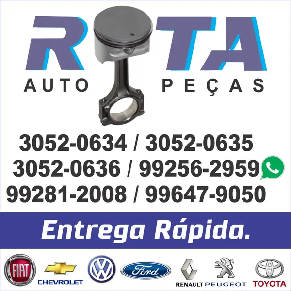 Loja de auto peças Rota Auto Peças com entrega rápida em Cuiabá MT