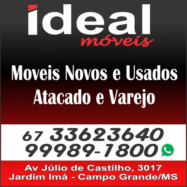Móveis usados Ideal Móveis novos e usados no atacado e varejo no Jardim Imá em Campo Grande MS