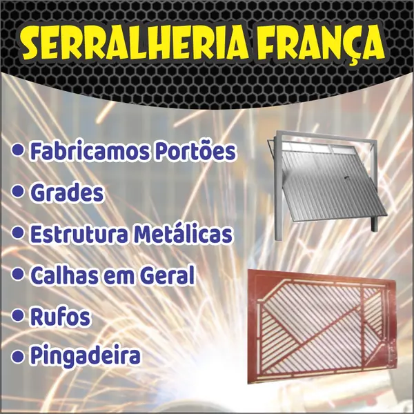 Serralheria e serralheiros Serralheria França com estruturas metálicas em Cuiabá MT