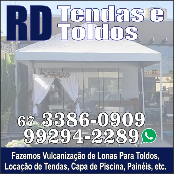 Toldos na Rd Tendas e Toldos com locação de tendas e cobertura em Campo Grande MS