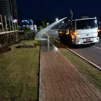 Servico de irrigacao e rega de grama da WSJ Transporte e Locacoes no bairro Trevisa em Campo Grande/MS!