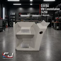 Estribo VW Constellation 24250 2 degraus na CJ Distribuidora de Acessorios para Caminhoes em Varzea Grande/MT!
