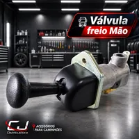 Valvula freio mao na CJ Distribuidora de Acessorios para Caminhoes em Varzea Grande/MT!