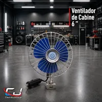 Ventilador de cabine 6 polegadas na CJ Distribuidora de Acessorios para Caminhoes em Varzea Grande/MT!