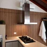 Instalacao de coifa e cooktop em cozinha planejada por Miguel Refrigeracao no bairro Tijuca em Campo Grande/MS!