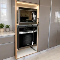 Instalacao de forno e micro-ondas Philco em torre quente por Miguel Refrigeracao no bairro Tijuca em Campo Grand