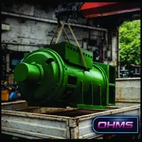 Içamento de motor elétrico pesado na Eletrotécnica Ohms no Porto em Cuiabá/MT!