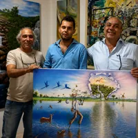 Exposição de arte do Professor Fernando D´ Andréa no Monte Castelo em Campo Grande/MS!