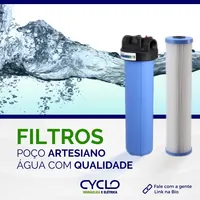 Filtros para poço artesiano na Cyclo Hidráulica e Elétrica no Marajoara em Várzea Grande/MT!