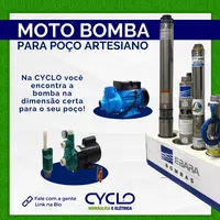 Motobomba para poço artesiano na Cyclo Hidráulica e Elétrica no Marajoara em Várzea Grande/MT!