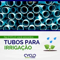 Tubos para irrigação na Cyclo Hidráulica e Elétrica no bairro Marajoara em Várzea Grande/MT!