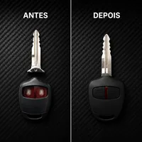 Conserto de chave automotiva Toyota no Chaveiro Mato Grosso no Centro em Campo Grande/MS!
