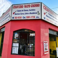 Fachada da loja Chaveiro Mato Grosso no Centro em Campo Grande/MS!
