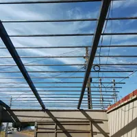 Estrutura metalica para telhado instalada pela Adriano Calhas no Setor Leste Universitario em Goiania/GO!