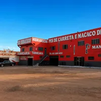 Fachada e pátio da Kid Hidráulicos em Várzea Grande MT.