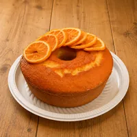 Saboreie o fofinho bolo de laranja caseiro da Confeitaria Tia Luzia no Centro Sul em Cuiabá/MT!