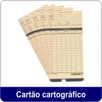 Cartão cartográfico Henry na Teletron - Relógio de Ponto no bairro Dom Aquino em Cuiabá/MT.