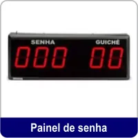 Confira o painel de senha na Teletron - Relógio de Ponto no bairro Dom Aquino em Cuiabá/MT!