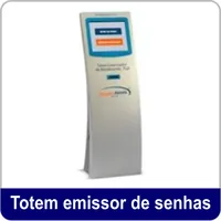 Inove com o totem emissor de senhas na Teletron - Relógio de Ponto no Dom Aquino em Cuiabá/MT!