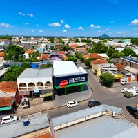 Panoramica aerea diurna da Edson Auto Peças no Cristo Rei em Várzea Grande/MT!