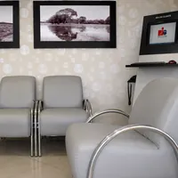 Sala de espera do escritório Pio da Silva Advogados Associados em Cuiabá/MT.