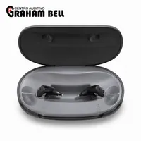 Estojo carregador de aparelhos auditivos no Centro Auditivo Graham Bell em Campo Grande/MS.