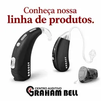 Linha de aparelhos auditivos Argosy no Centro Auditivo Graham Bell em Campo Grande/MS.