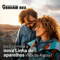 Nova linha de aparelhos Vista da Argosy no Centro Auditivo Graham Bell em Campo Grande/MS.
