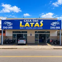 Fachada da loja Casa das Latas com peças e acessórios no Vila Val Paraíso em Campo Grande/MS!