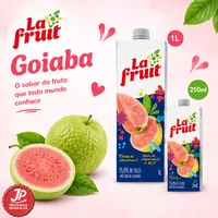 Suco de goiaba La Fruit na JP Revenda Maraja no bairro CPA I em Cuiaba/MT!