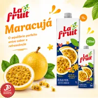 Suco de maracuja La Fruit na JP Revenda Maraja no bairro CPA I em Cuiaba/MT!