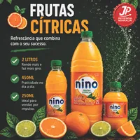 Sucos Nino frutas citricas na JP Revenda Maraja no bairro CPA I em Cuiaba/MT!
