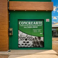 Fachada da Concrearte Fabricação de Artefatos de Cimento em Ji-Paraná/RO!